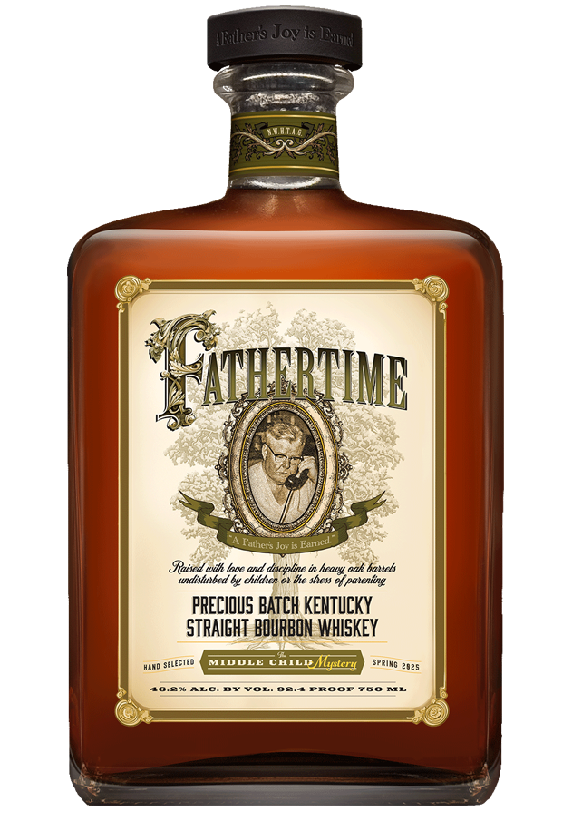 MCM-Bottle Fathertime Bourbon Second Child Syndrome bottle