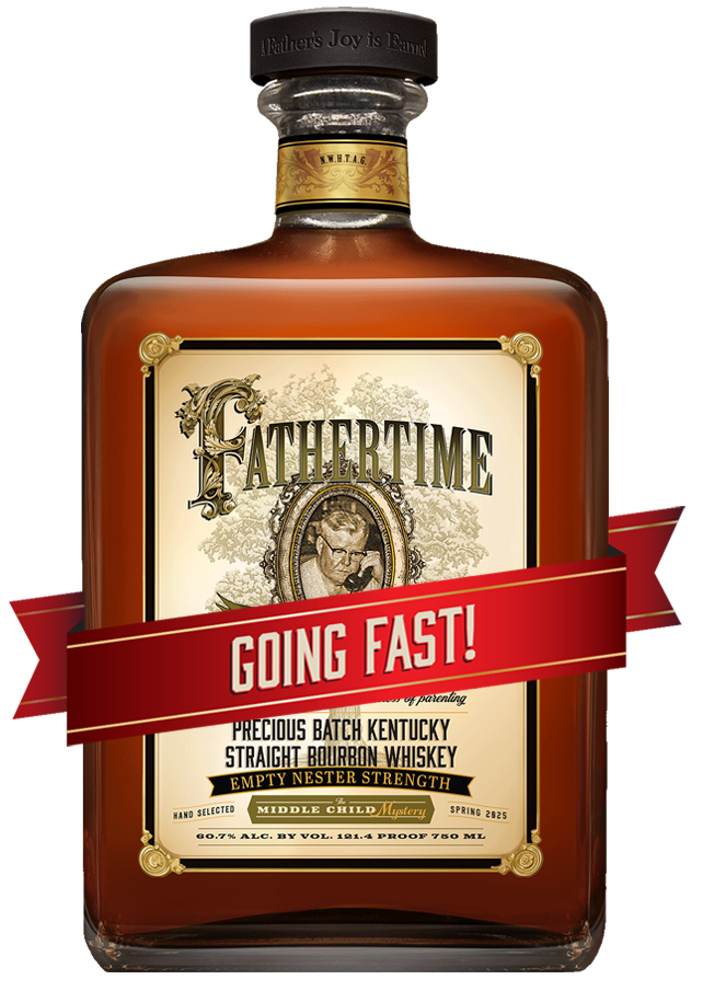 MCM-ENS-Bottle_Going-Fast Fathertime Bourbon Second Child Syndrome bottle