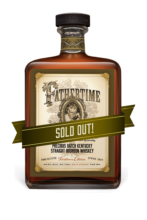 Bottle of Firstborn Edition with "Sold Out!" banner.