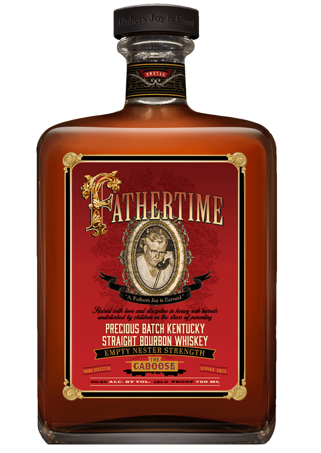 Fathertime Bourbon bottle